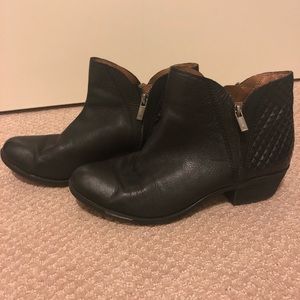 Black Lucky Brand Booties